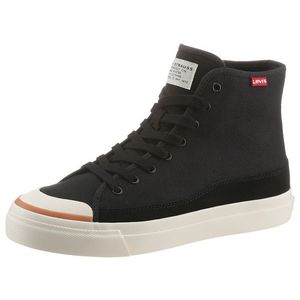 LEVI'S Sneaker înalt 'Square' negru / alb / maro caramel imagine
