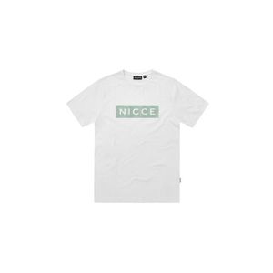 Nicce Tricou alb / verde mentă imagine