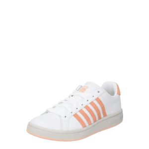 K-SWISS Sneaker low 'Court Tiebreak' alb / portocaliu mandarină imagine