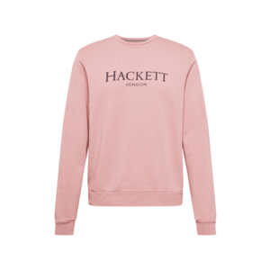 Hackett London Bluză de molton roz / negru imagine