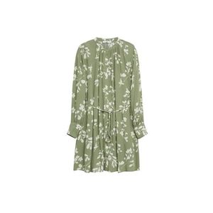 MANGO Rochie tip bluză 'Flor' verde pastel / alb imagine