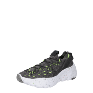 Nike Sportswear Sneaker low 'Space Hippie 04' negru amestecat / gri amestecat / galben neon imagine