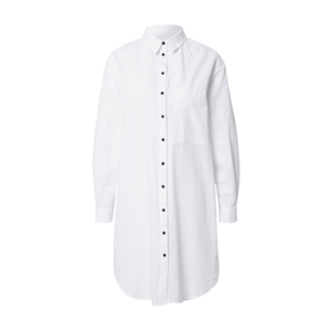 Esmé Studios Bluză 'Vivian LS Midi Oversize Shirt' alb imagine