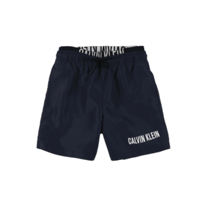 Calvin Klein Swimwear Șorturi de baie bleumarin / alb imagine
