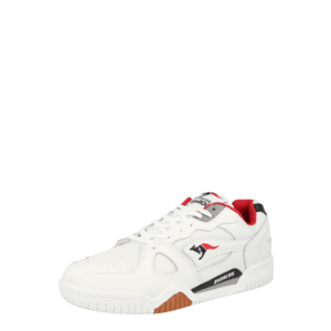 KangaROOS Sneaker low alb / roșu / negru imagine