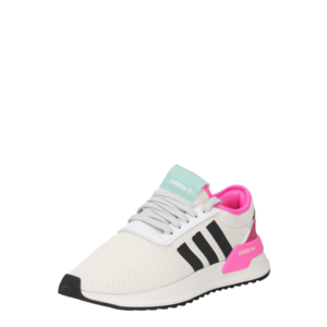 ADIDAS ORIGINALS Sneaker low 'U Path' alb / negru / roz / verde mentă imagine