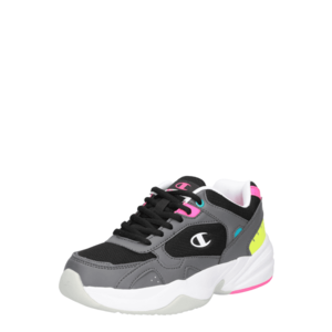 Champion Authentic Athletic Apparel Sneaker low 'PHILLY' negru / roz / alb / galben neon / gri imagine