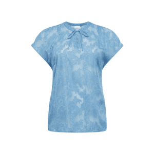 KAFFE CURVE Bluză 'Metty' argintiu / albastru deschis imagine
