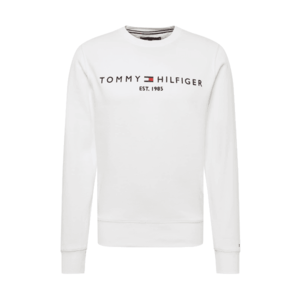 TOMMY HILFIGER Bluză de molton bleumarin / roșu / alb imagine