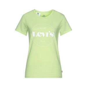 LEVI'S Tricou alb / verde deschis imagine