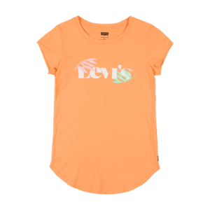 LEVI'S Tricou portocaliu deschis / roz / verde jad / alb imagine
