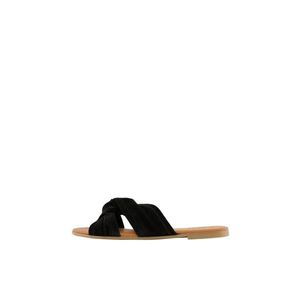 PIECES Sandale negru / maro imagine