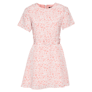 Fashion Union Rochie de vară 'AMBER' roz / alb imagine