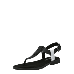 TIMBERLAND Flip-flops negru / argintiu imagine