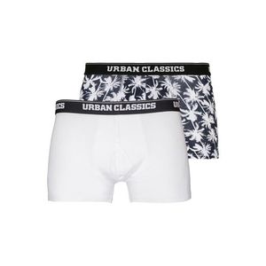 Urban Classics Boxeri negru / alb imagine