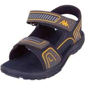 KAPPA Pantofi deschiși 'Paxos' bleumarin / galben muștar imagine