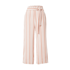 VILA Pantaloni 'RASHA' alb / roz imagine