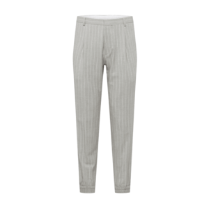 HUGO Pantaloni cutați 'Fento' gri / alb imagine
