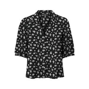 Vero Moda Tall Bluză 'Saga' negru / oliv / bej / roz pal imagine