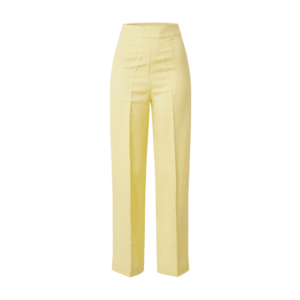 EDITED Pantaloni cu dungă 'Remy' galben imagine