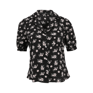 Vero Moda Petite Bluză 'VMSAGA 2/4 SHIRT' negru imagine