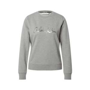 Calvin Klein Bluză de molton gri amestecat / argintiu imagine