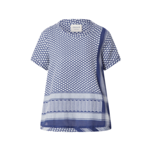 Cecilie Copenhagen T-Shirt albastru închis / alb imagine