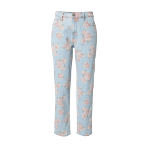 HOLLISTER Jeans albastru denim / roz / roz pal / oliv imagine