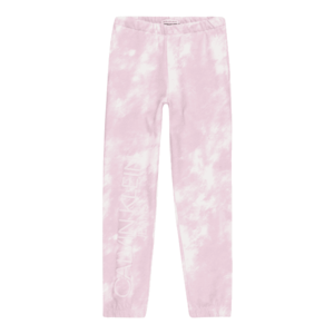 Calvin Klein Jeans Pantaloni roz / alb imagine