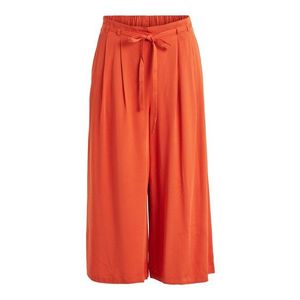 VILA Pantaloni cutați 'Vero' roșu orange imagine