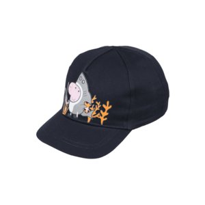 NAME IT Pălărie 'PEPPA PIG' safir / portocaliu / gri / roz / alb imagine