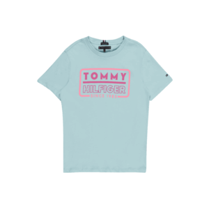 TOMMY HILFIGER Tricou albastru deschis / roz / roz închis / roșu / alb imagine