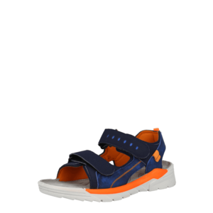 RICOSTA Pantofi deschiși 'TAJO' portocaliu neon / bleumarin / albastru regal imagine