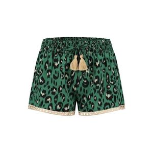 Shiwi Pantaloni verde / negru / bej imagine