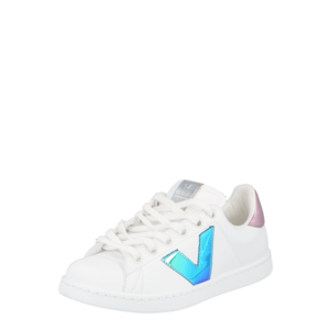 VICTORIA Sneaker low alb / albastru neon / roz imagine