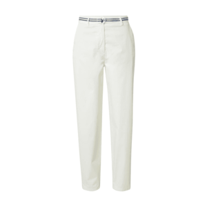 TOMMY HILFIGER Pantaloni eleganți alb perlat / bleumarin / albastru deschis / roșu imagine