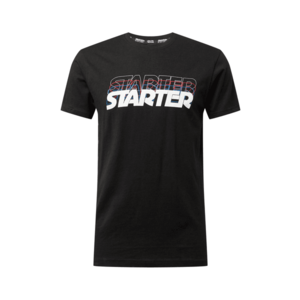 Starter Black Label Tricou azuriu / roșu rodie / negru / alb imagine