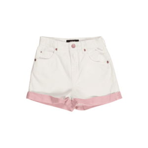 REPLAY Shorts alb / roz imagine