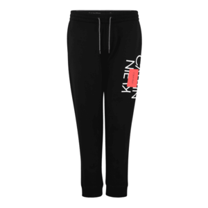 Calvin Klein Pantaloni negru / alb / roșu imagine