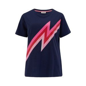 Sugarhill Brighton Tricou 'Maggie Zap! Pink Lightning' bleumarin / roz deschis / fucsia imagine