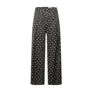 GLAMOROUS CURVE Pantaloni cutați negru / alb / gri imagine
