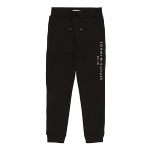 TOMMY HILFIGER Pantaloni roșu / negru / alb imagine
