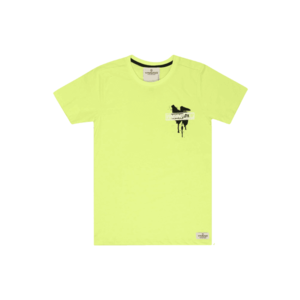 VINGINO Tricou 'Hulo' galben neon / negru imagine