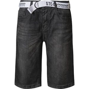 STACCATO Jeans negru denim / alb imagine