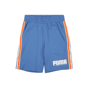 PUMA Pantaloni 'Alpha' albastru fumuriu / alb / galben / portocaliu imagine