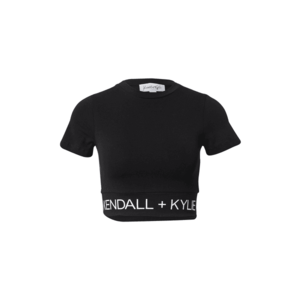 KENDALL + KYLIE Tricou negru / alb imagine