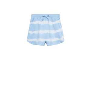 MANGO TEEN Shorts 'PENYP' albastru deschis / alb imagine