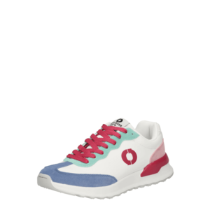 ECOALF Sneaker low 'PRINCE' alb / albastru fumuriu / verde mentă / roz / roz pitaya imagine