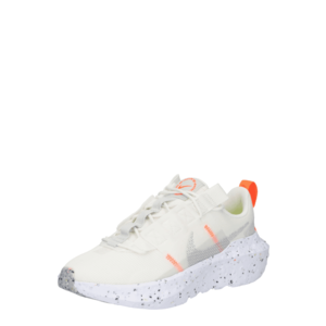 Nike Sportswear Sneaker low 'Crater Impact' alb / portocaliu imagine
