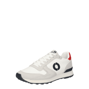 ECOALF Sneaker low 'YALE' alb murdar / gri deschis / negru / roșu deschis imagine